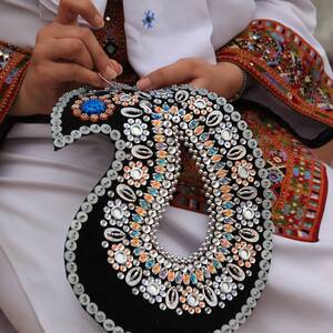 Hand Coin Embroidery (Sistan and Baluchestan)